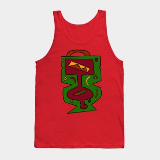 Rainforest Suitcase Totem Tank Top